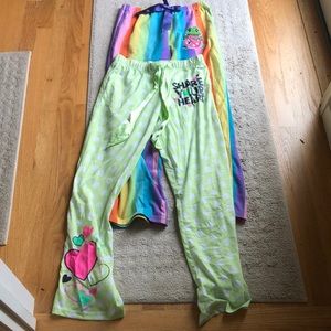 Girls pajama bottoms